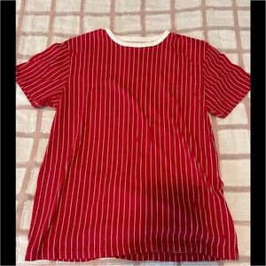 Red & White Striped T-Shirt